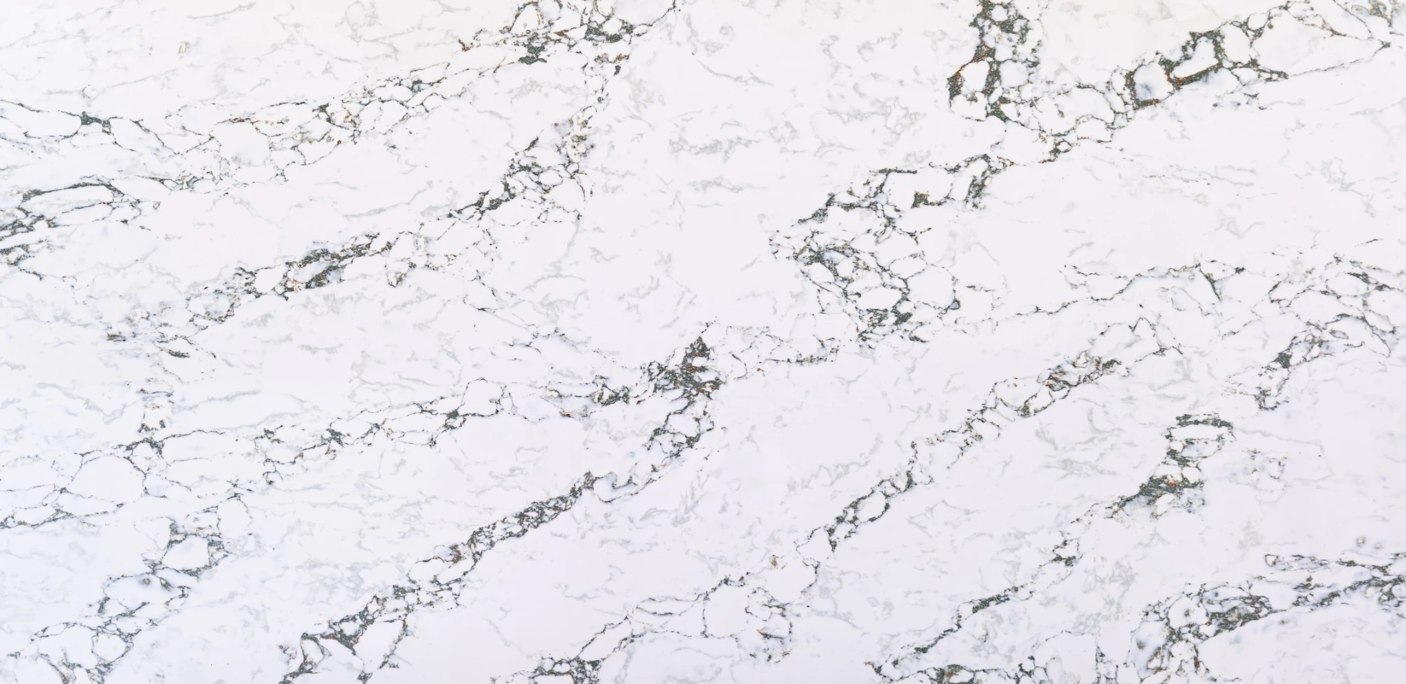Full slab view of Arabescato Green by Modern Quartz Stone