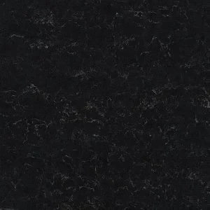 Full slab view of Carrara Noir by Modern Quartz Stone