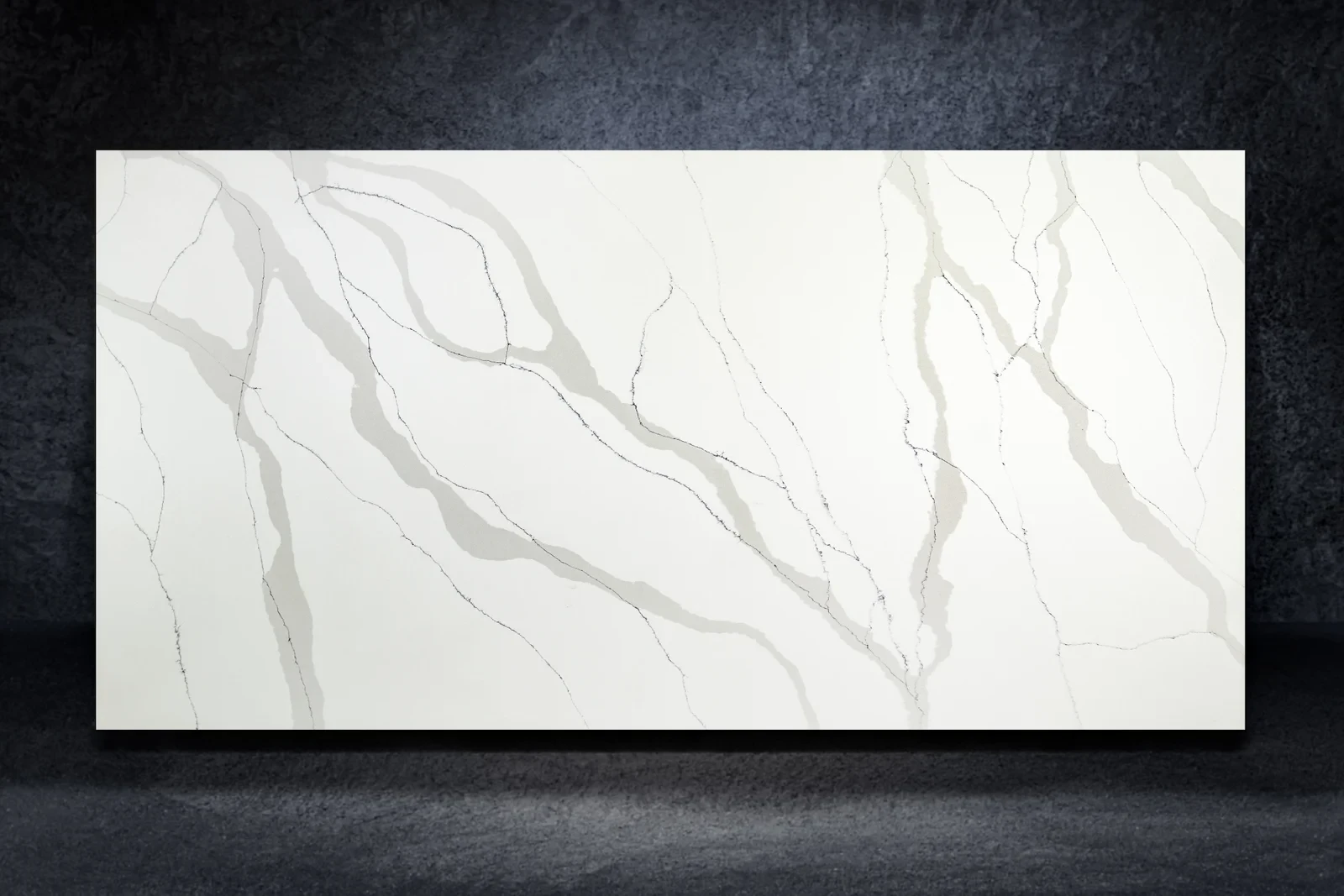 Full slab view of Statuario Oro by Modern Quartz Stone