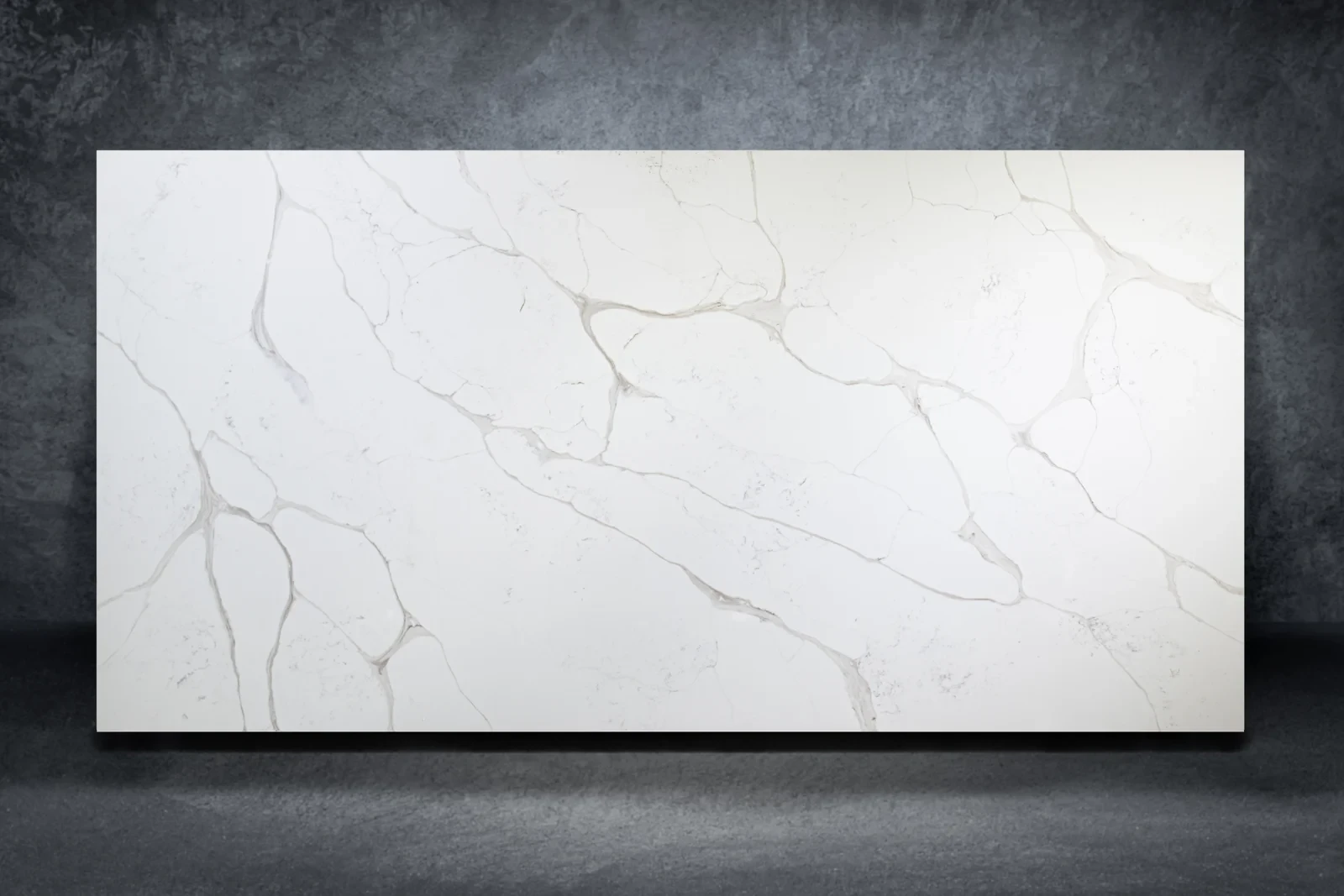 Full slab view of Emerald Gold by Modern Quartz Stone