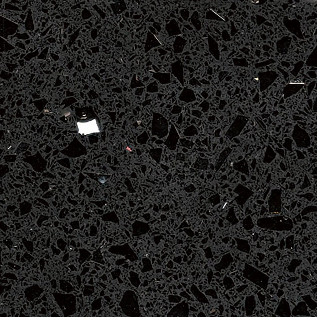Full slab view of Mirror Black by NobleStone UK
