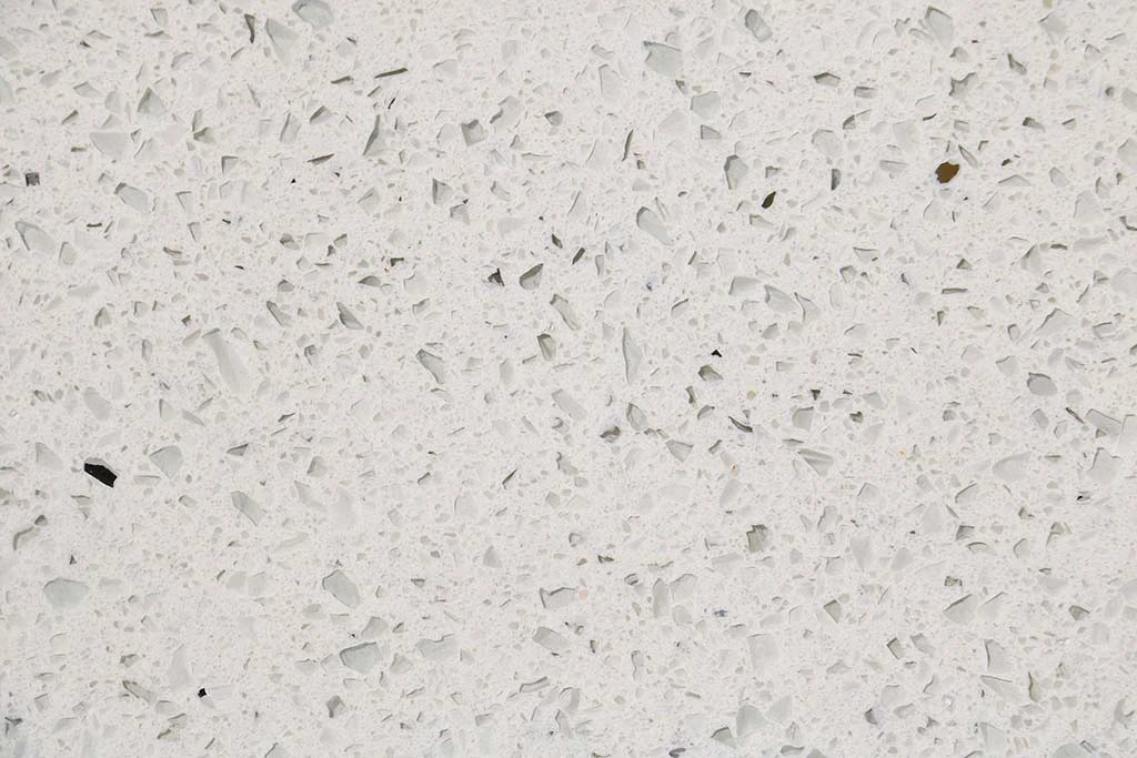 Full slab view of Mirror White by NobleStone UK