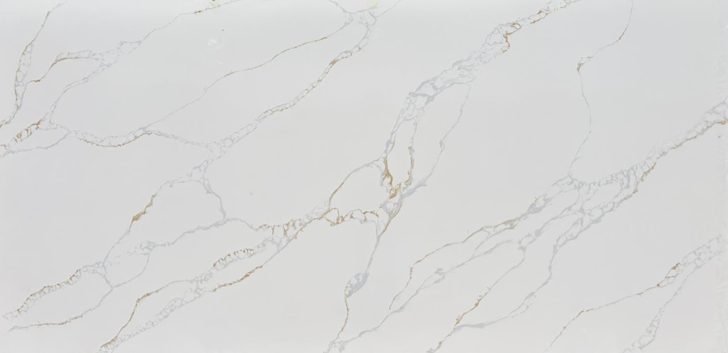 Full slab view of Modena Gold by NobleStone UK