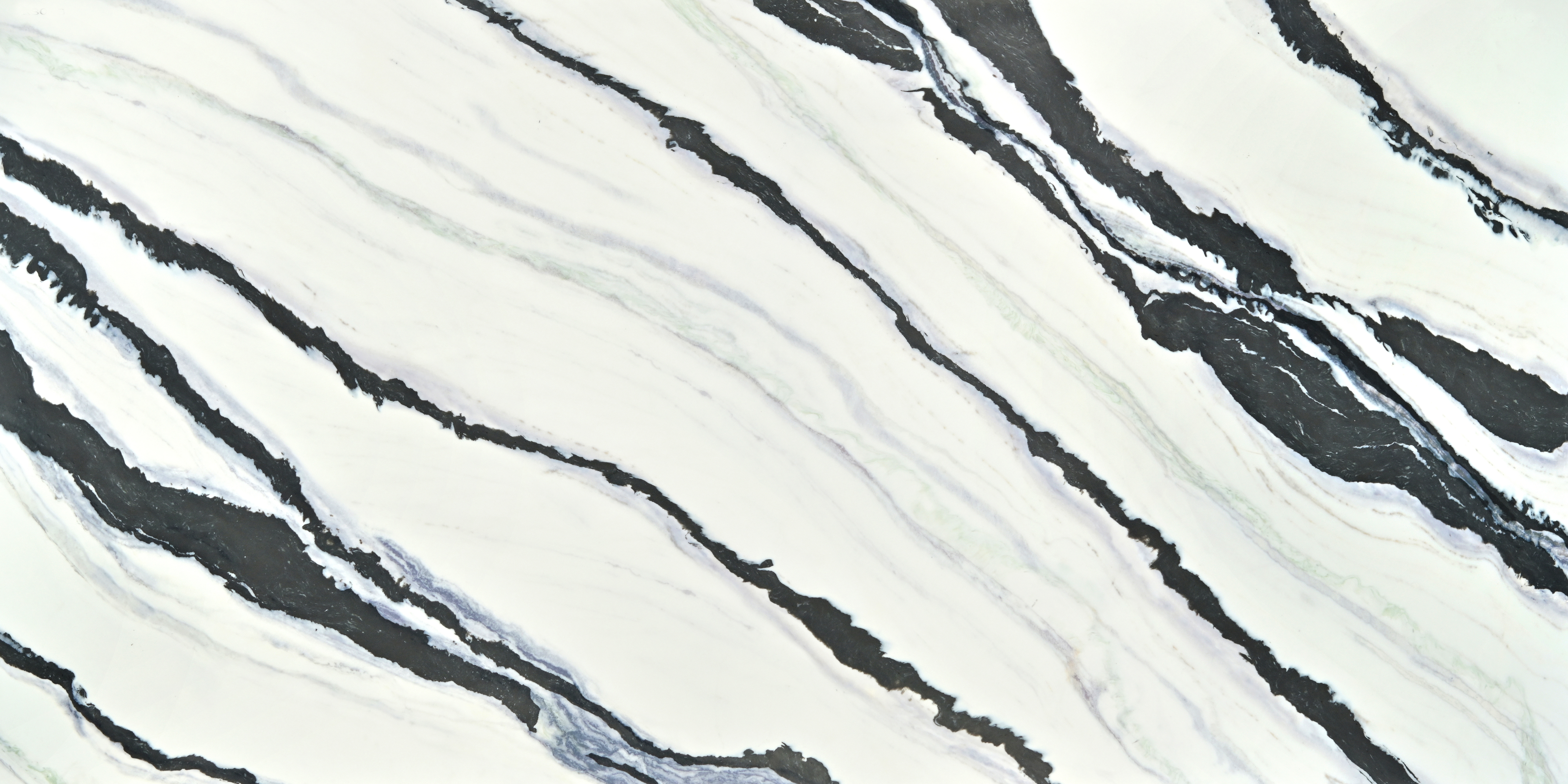 Full slab view of Panda White 3D by NobleStone UK