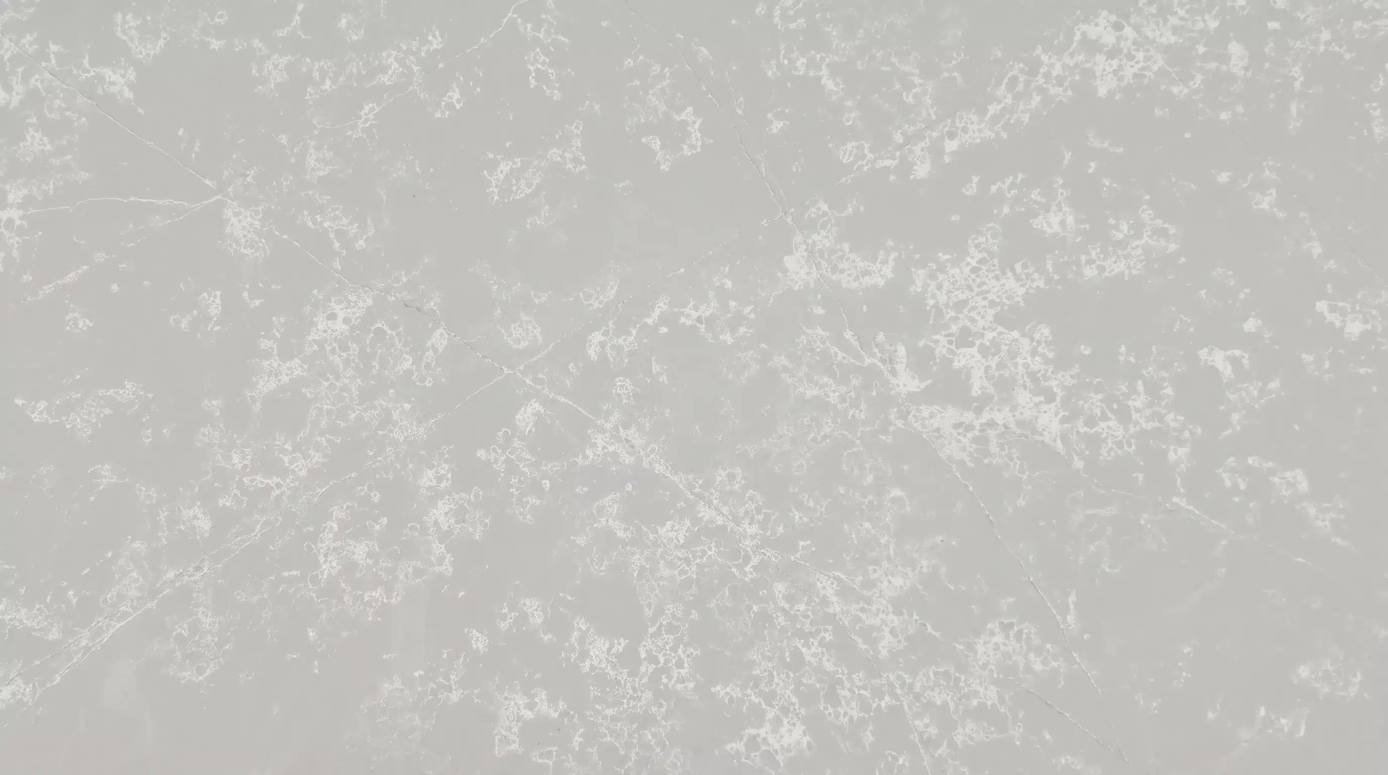 Close-up of Roma Grey CQM320 quartz worktop surface detail