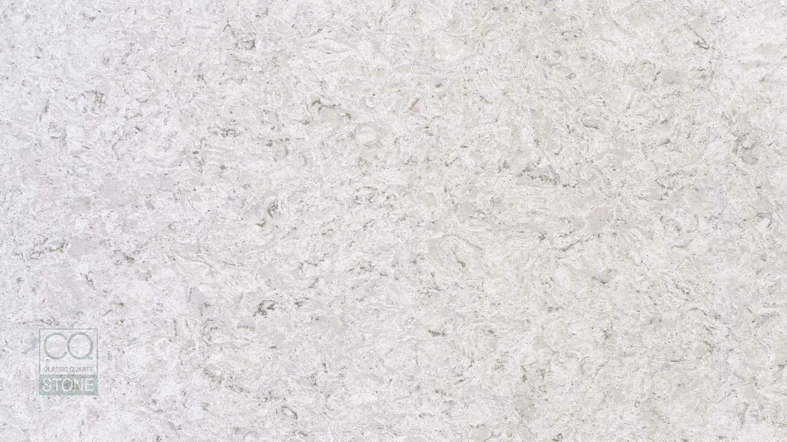 Full slab of Fiji CQM322 grey quartz from Classic Quartz Stone