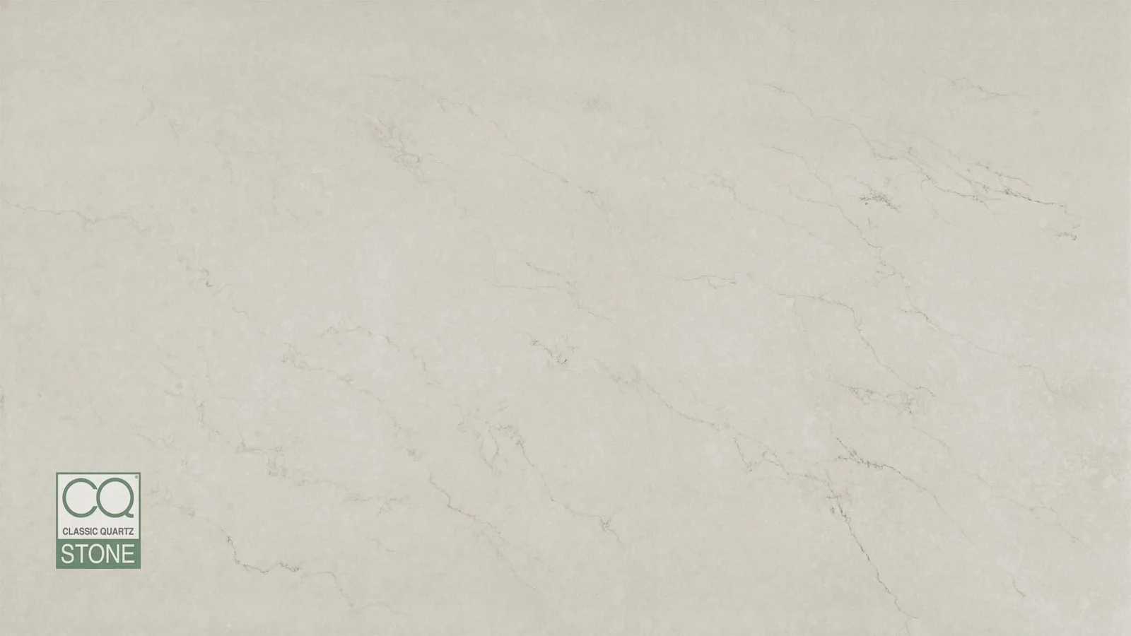 Full slab of Antigua CQM453 cream quartz from Classic Quartz Stone