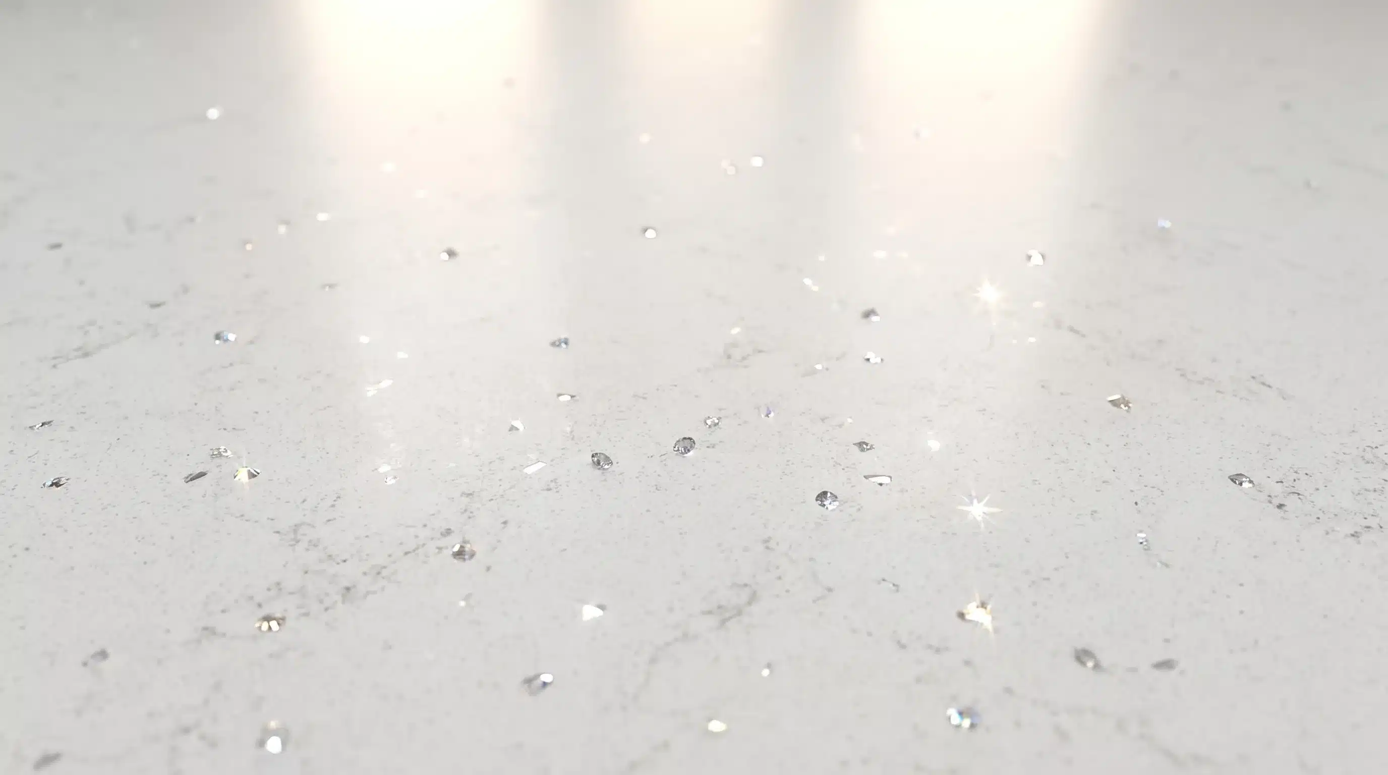 Close-up of Diamond CQM457 quartz worktop surface detail